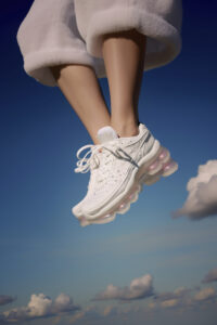 On cloud shoes